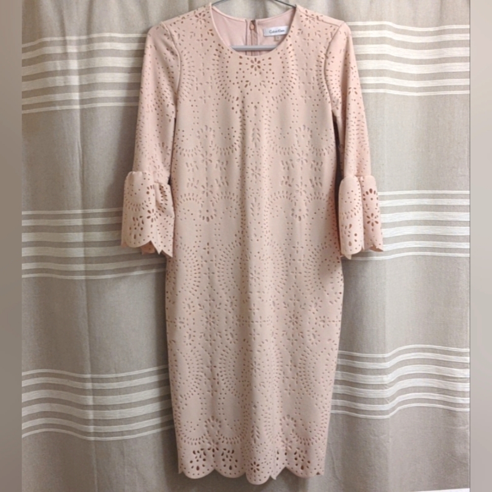 Calvin Klein pink dress size 6